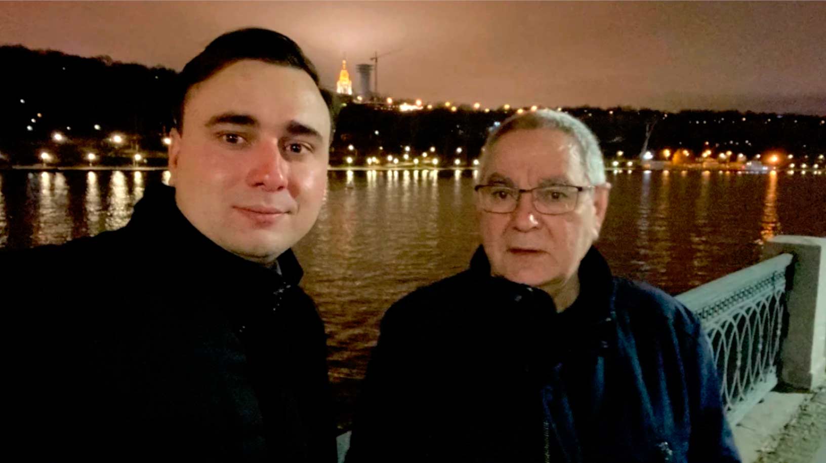 Отец и сын. Иван и Юрий Ждановы